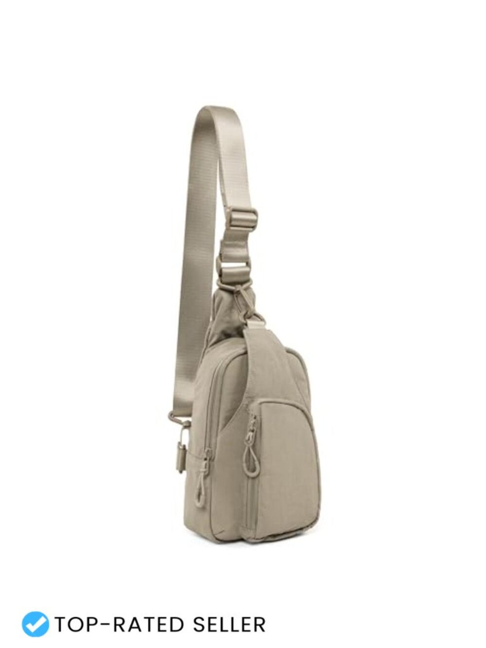 Water Resistant Nylon Sling Bag Crossbody Chest Backpack for Travel Hiking